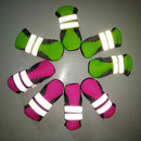 4 in 1 Pet Shoes Dog Shoes Walking Shoes Small Dogs Pet Supplies, Size: S(Pink)