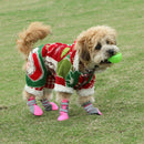 4 in 1 Pet Shoes Dog Shoes Walking Shoes Small Dogs Pet Supplies, Size: S(Black)