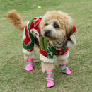 4 in 1 Pet Shoes Dog Shoes Walking Shoes Small Dogs Pet Supplies, Size: S(Black)