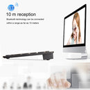 X5 2 in 1 Ultra-Thin Mini Wireless Bluetooth Keyboard + Bluetooth Mouse Set, Support Win / Android / IOS System(Black)