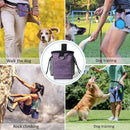 Pet Training Waist Bag With Belt Portable Outing Training Pet Snack Bag, Specification: Purple Waist Bag