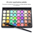 40 Colors Eye Makeup Matte Glitter Diamond Shimmer Eye Primer Luminous Eye Shadow(E40