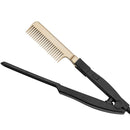 Portable Wet And Dry Clip Hair Straightener Straight Hair Comb(AU Plug)