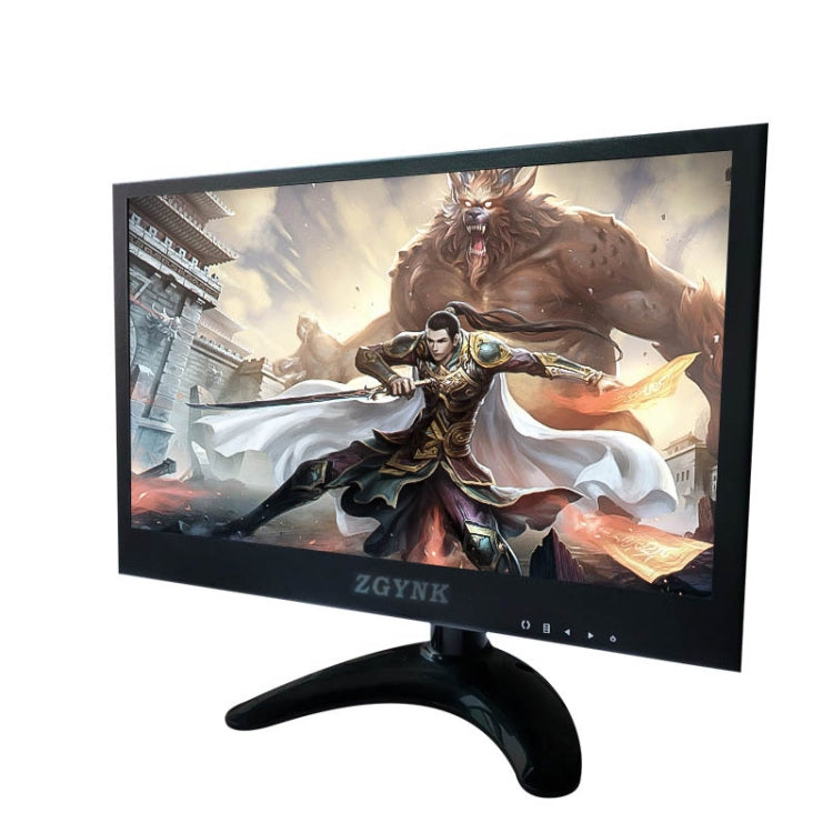 ZGYNK B1042 Portable High-Definition Metal Computer Monitor Display, Size:12.5 inch VGA AV HDMI BNC