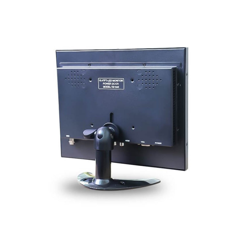 ZGYNK B1042 Portable High-Definition Metal Computer Monitor Display, Size:12.5 inch VGA AV HDMI BNC