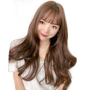 Realistic Chemical Fiber High Temperature Silk Long Curly Hair Wig for Girls, Color:Honey Pick Thin Vine
