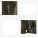 Realistic Chemical Fiber High Temperature Silk Long Curly Hair Wig for Girls, Color:Honey Pick Thin Vine