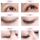 16Rows Natural Makeup Lashes Black False Eyelashes Eye Lashes Extension Tools, Curl:C, Thickness:0.07mm(8mm)