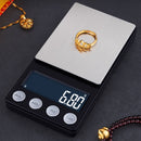 High-Precision Electronic Scale Mini Portable Jewellery Medicine Scale, Style:100g/0.01g