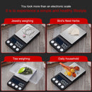 High-Precision Electronic Scale Mini Portable Jewellery Medicine Scale, Style:1000g/0.1g