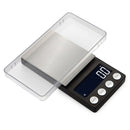 High-Precision Electronic Scale Mini Portable Jewellery Medicine Scale, Style:1000g/0.1g