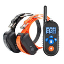 800m Remote Control Electric Shock Bark Stopper Vibration Warning Pet Supplies Electronic Waterproof Collar Dog Training Device, Style:556-2(UK Plug)