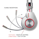 XIBERIA K5 Subwoofer 7.1 Music Gaming Headset, Cable Length: 2m, Style:Single 3.5mm(Gray)