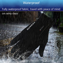 HUMRAO Outdoor Riding Gloves Winter Velvet Thermal Gloves Ski Motorcycle Waterproof Non-Slip Gloves, Size: L(Black)
