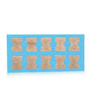 10 PCS Glue-free Orthopedic Nail Stick Toe Nail Groove Inlay Corrector(Blue Bottom)