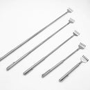 2 PCS Extendable Back Scratcher Stainless Steel Telescopic Anti Itch Claw Massager Extender
