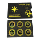 10PCS Quantum Shield Mobile Phone Sticker For Cell Phone Anti Radiation Protection from EMF Fusion Excel Anti-Radiation Gold