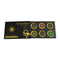 10PCS Quantum Shield Mobile Phone Sticker For Cell Phone Anti Radiation Protection from EMF Fusion Excel Anti-Radiation Gold