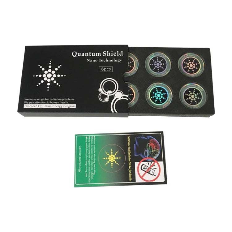 10PCS Quantum Shield Mobile Phone Sticker For Cell Phone Anti Radiation Protection from EMF Fusion Excel Anti-Radiation Gold
