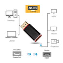 DP to HDM Adapter Displayport/M to AF 4K Adapter