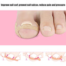 10 Sets Rolled Nail Correction Tape Toe Nail Groove Tape(One size-4 stickers / sheet)