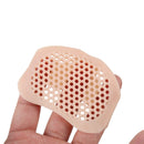10 Pairs High Heels Honeycomb Sleeve Breathable Anti-Pain Forefoot Pad, Random Color Delivery