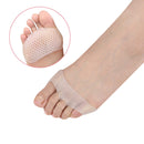 10 Pairs High Heels Honeycomb Sleeve Breathable Anti-Pain Forefoot Pad, Random Color Delivery