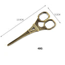 Stainless Steel Eiffel Tower Scissors Handmade Thread Tea Bag Scissors(Red Bronze)