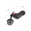 Stainless Steel Motorcycle Shape Pizza Cutter Roller Cutting Pizza Tool