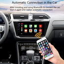 Modified Dedicated Carplay Box Wired To Wireless Car Navigation for Apple Mobile Phones, Applicable For Infiniti QX50/Q50L(Black Square)