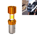2 PCS CS-1168 DC10-85V/1200LM/10W Motorcycle LED Luminous Headlights, Style:Three Sides