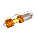 2 PCS CS-1168 DC10-85V/1200LM/10W Motorcycle LED Luminous Headlights, Style:Three Sides