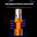 2 PCS CS-1168 DC10-85V/1200LM/10W Motorcycle LED Luminous Headlights, Style:Four Sides