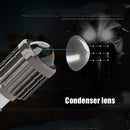 2 PCS CS-547 DC12-80V/900-1000LM/12W Motorcycle LED Headlight Far And Near Beam Spotlight Lens Fisheye Car Light