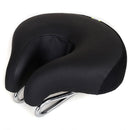 Noseless Bicycle Saddle Mountain Bike Thickened Soft Cushion(Black)