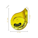 2 PCS / Set 12V Motorcycle Electric Car Modified Mono Horn(Golden)