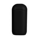 3 PCS Portable Foldable Collapsible Reusable Silicone Drinking Straw Outdoor Household Drinking Tool, Straw Size: 230x8mm, Sytle:Straight Straw(Black)