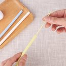 3 PCS Portable Foldable Collapsible Reusable Silicone Drinking Straw Outdoor Household Drinking Tool, Straw Size: 230x8mm, Sytle:Straight Straw(Black)