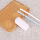 3 PCS Portable Foldable Collapsible Reusable Silicone Drinking Straw Outdoor Household Drinking Tool, Straw Size: 230x8mm, Sytle:Straight Straw(Black)