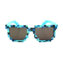 Fashion Sunglasses Action Game Toys Square Glasses(Blue)