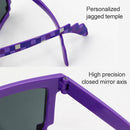 Fashion Sunglasses Action Game Toys Square Glasses(Green)