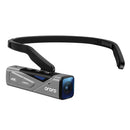 ORDRO EP7 4K Head-Mounted Auto Focus Live Video Smart Sports Camera, Style:Without Remote Control(Silver Black)
