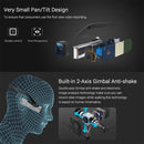 ORDRO EP7 4K Head-Mounted Auto Focus Live Video Smart Sports Camera, Style:With Remote Control(Silver Black)