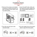 OImaster MR-6601 Six-Bay Optical Drive Hard Disk Box