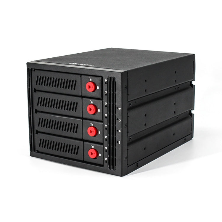 OImaster MR-6310 Built-In Optical Drive Hard Drive Extraction Box, Style:4 Bays