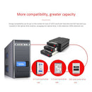 OImaster MR-6310 Built-In Optical Drive Hard Drive Extraction Box, Style:4 Bays