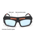 Automatic Dimming Anti-Ultraviolet Anti-Strong Photoelectric Welding Glasses(White)