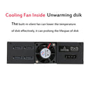 OImaster MR-6401 Four-Bay Chassis Built-In Optical Drive Hard Disk Box