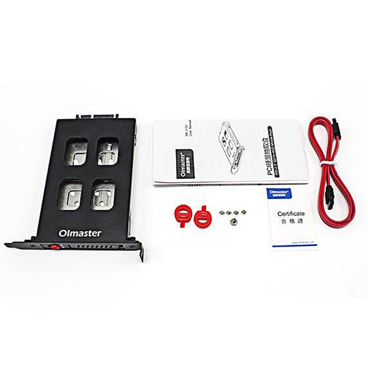 OImaster MR-9100 PCI Single-Disk Hard Disk Box Built-In Hard Disk Rack