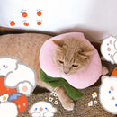 3 PCS Adjustable Collar Pet Anti Licking Collar Sterilization Cat Anti Scratch Collar, Style:Chicken Leg